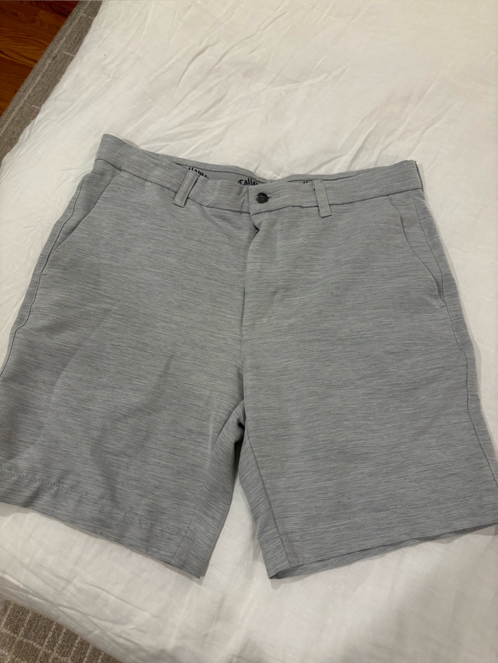 Callaway Light Gray Golf Shorts